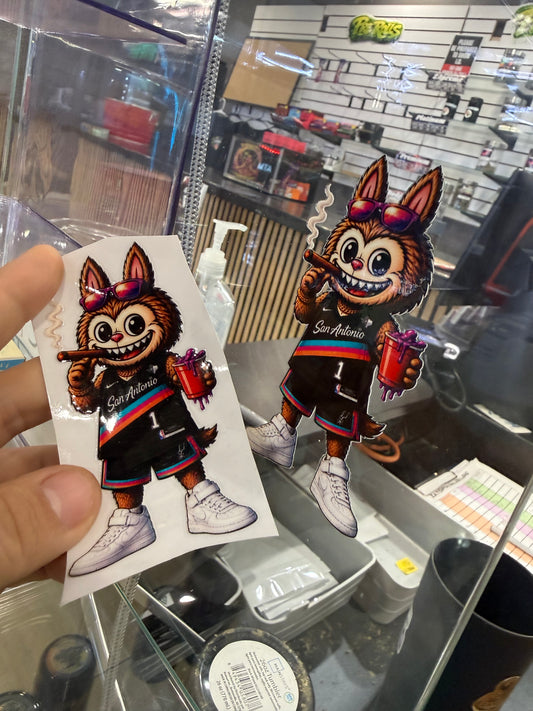 3x3 Custom UV Sticker 66pk
