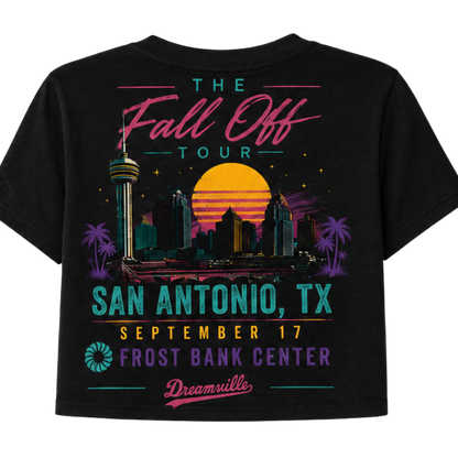 The Fall Off Tour J cole Womens Crop Top